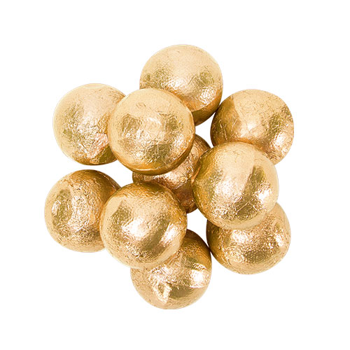 Gold Double Chocolate Balls; 24lb Bulk
