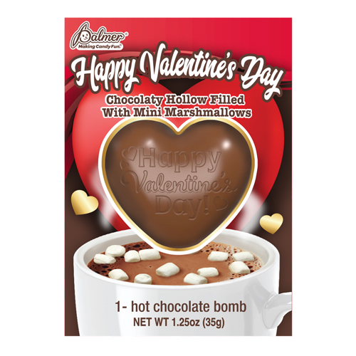 Happy Valentine’s Day Heart  hollow hot cocoa maker 1.25 oz