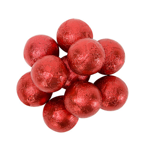 Red Double Chocolate Balls; 24lb Bulk