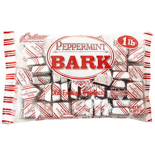 Peppermint Bark Squares; 16 oz.; NEW