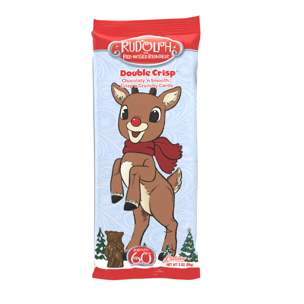 Rudolph The Red-Nosed Reindeer 3 oz Novelty Bar