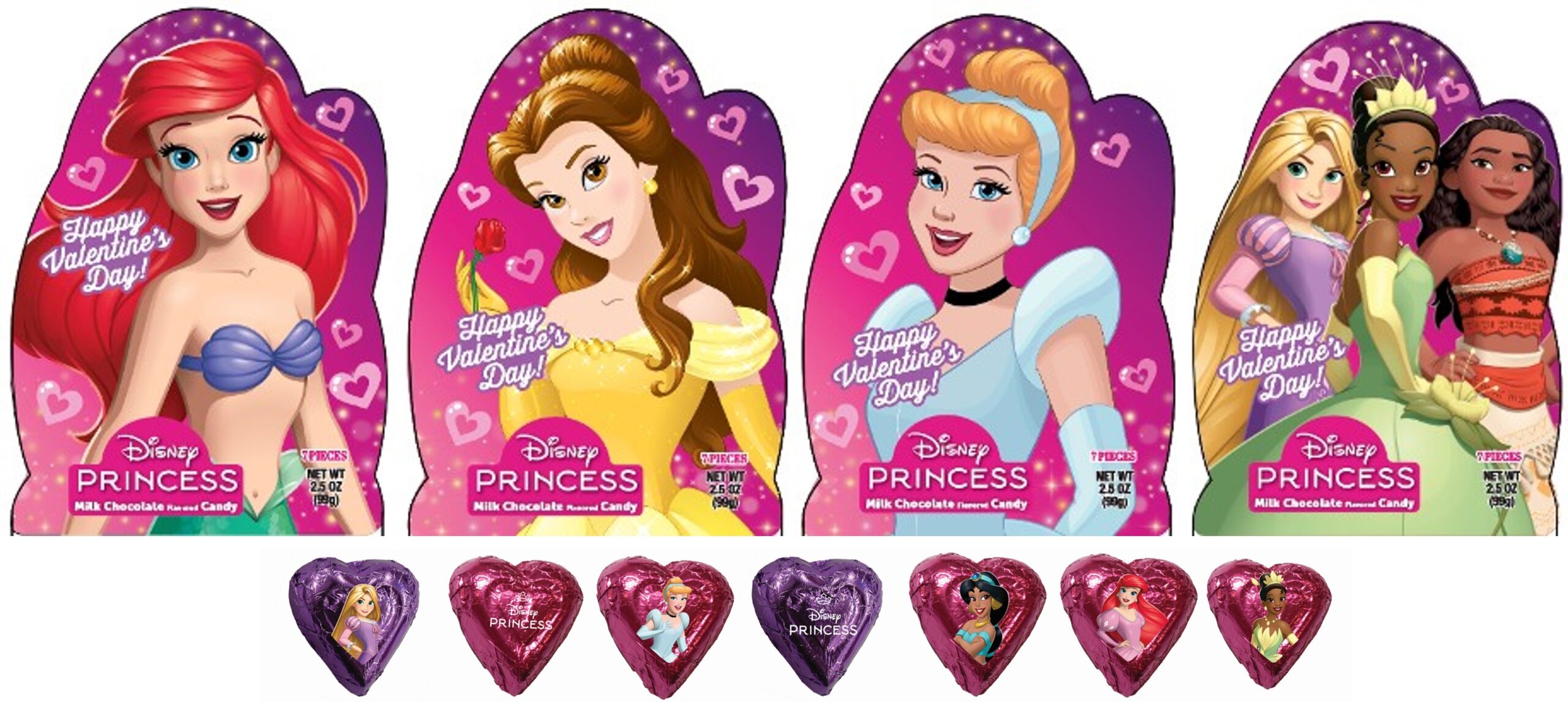 Disney Princesses 2.5oz Shaped Bag