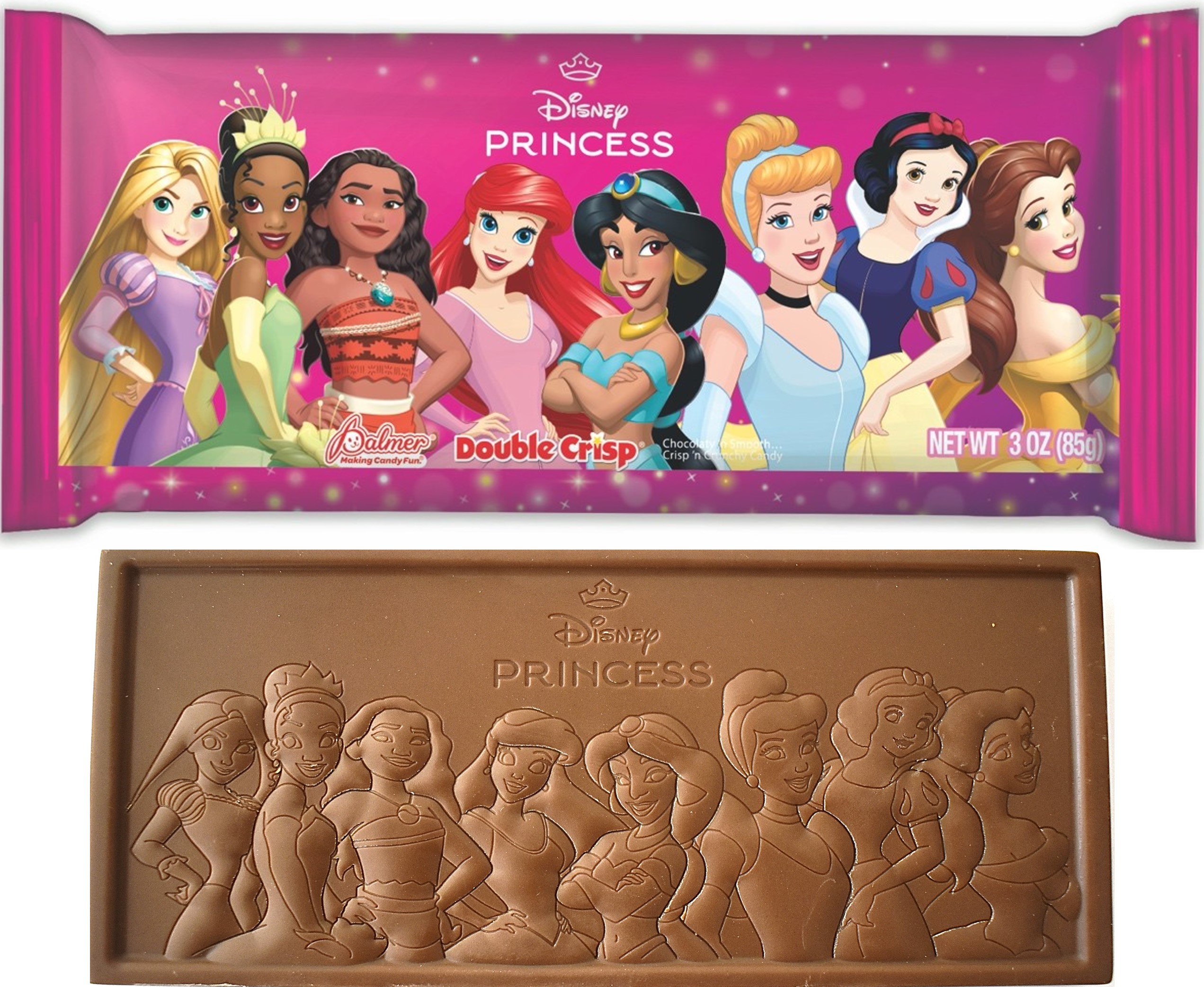 Disney Princess 3 oz Double Crisp® Candy Bar