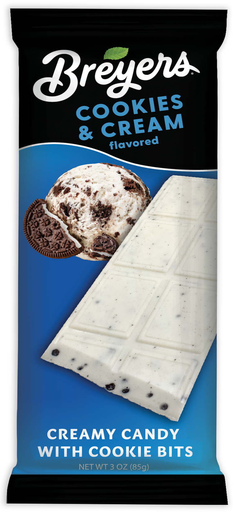 Breyer’s Cookies & Cream; 3 oz Bar